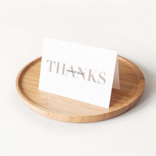 Emma Personalized Thank You Card