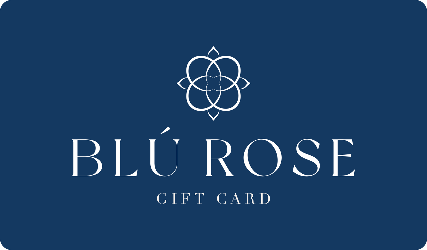 Blú Rose Gift Card - Blú Rose