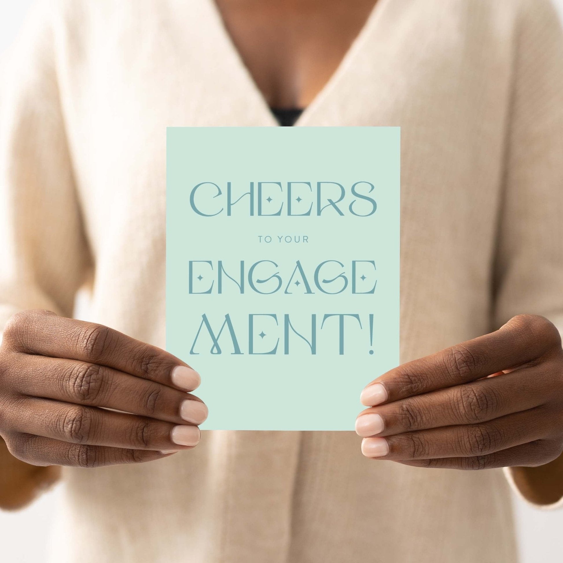 Cheers to Your Engagement - Blú Rose