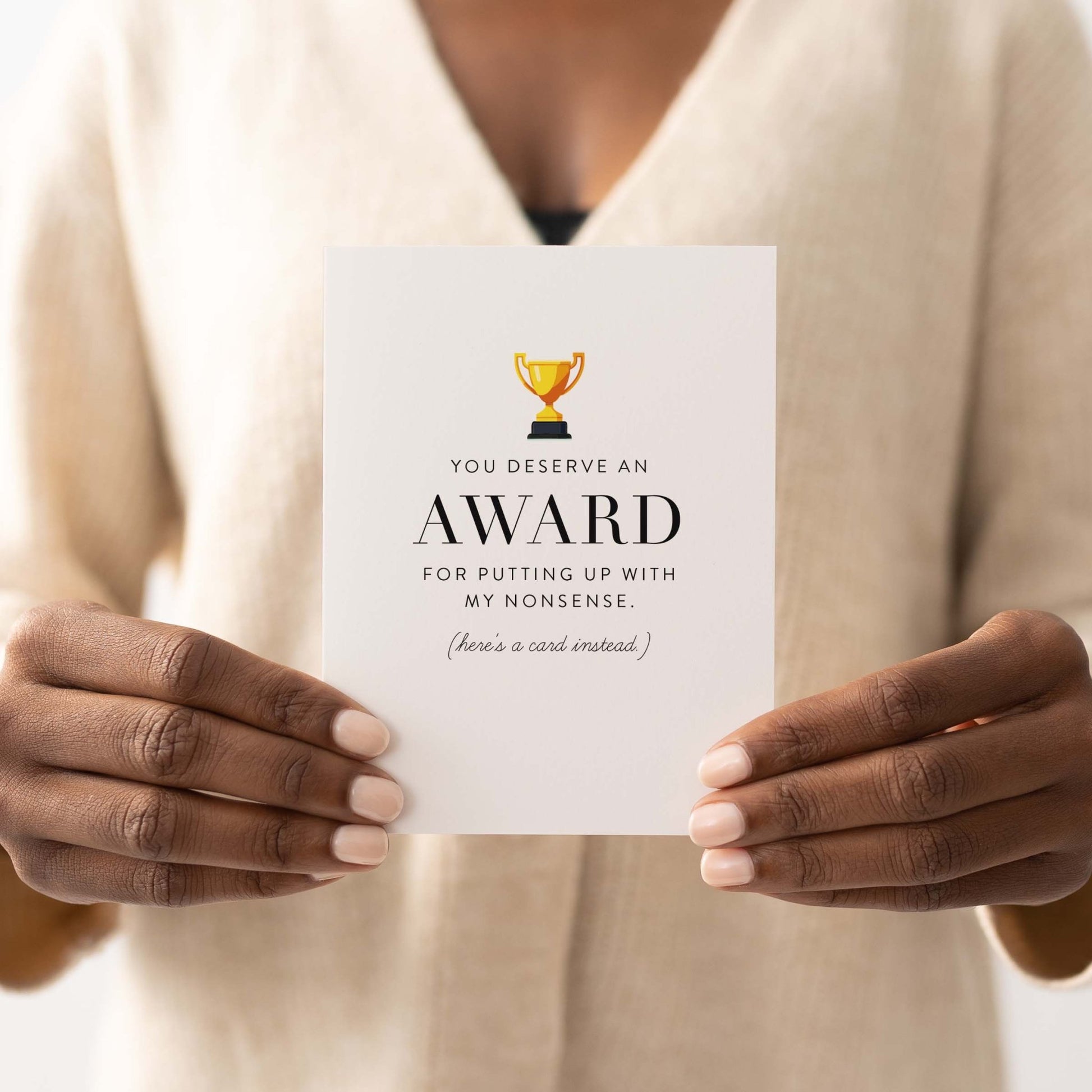 Deserve an Award - Blú Rose