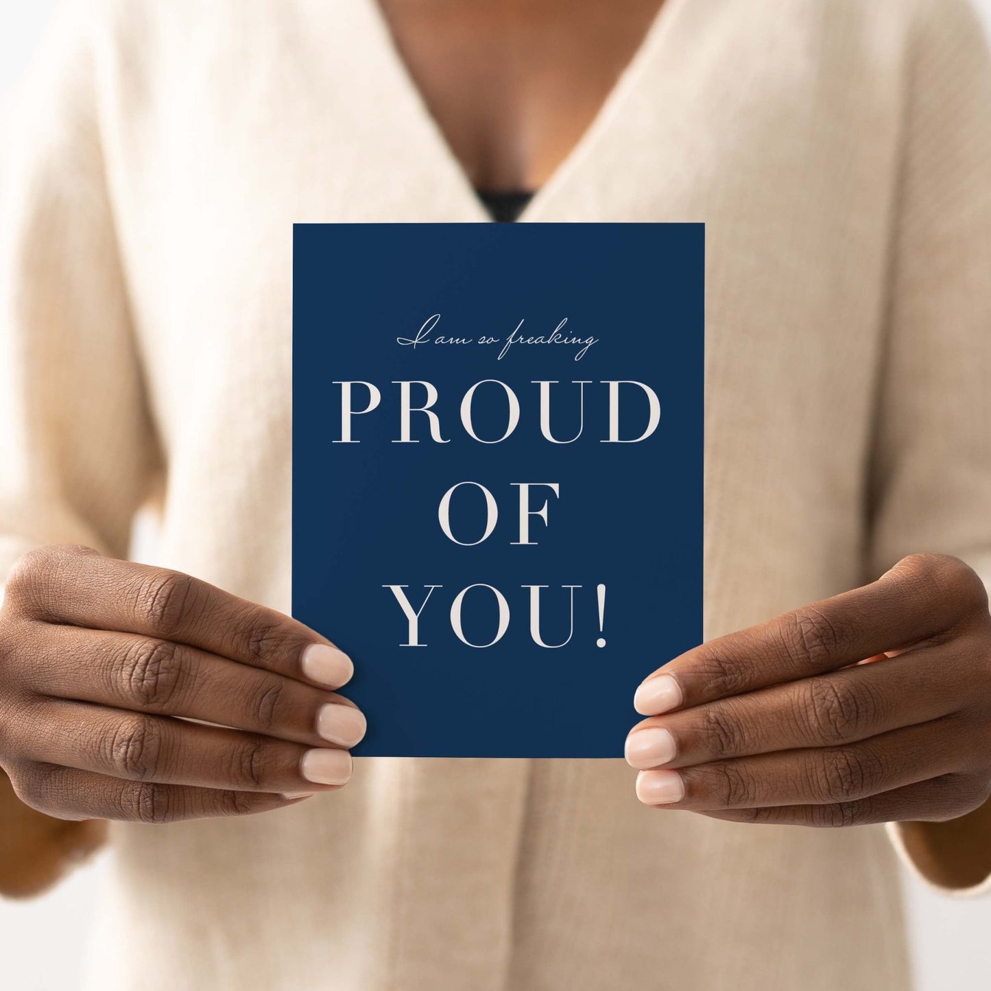 Freaking Proud of You Greeting Card - Blú Rose
