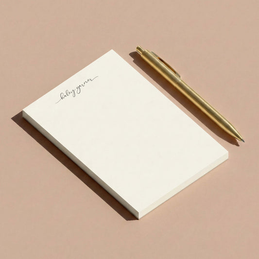Haley Notepad - Blú Rose