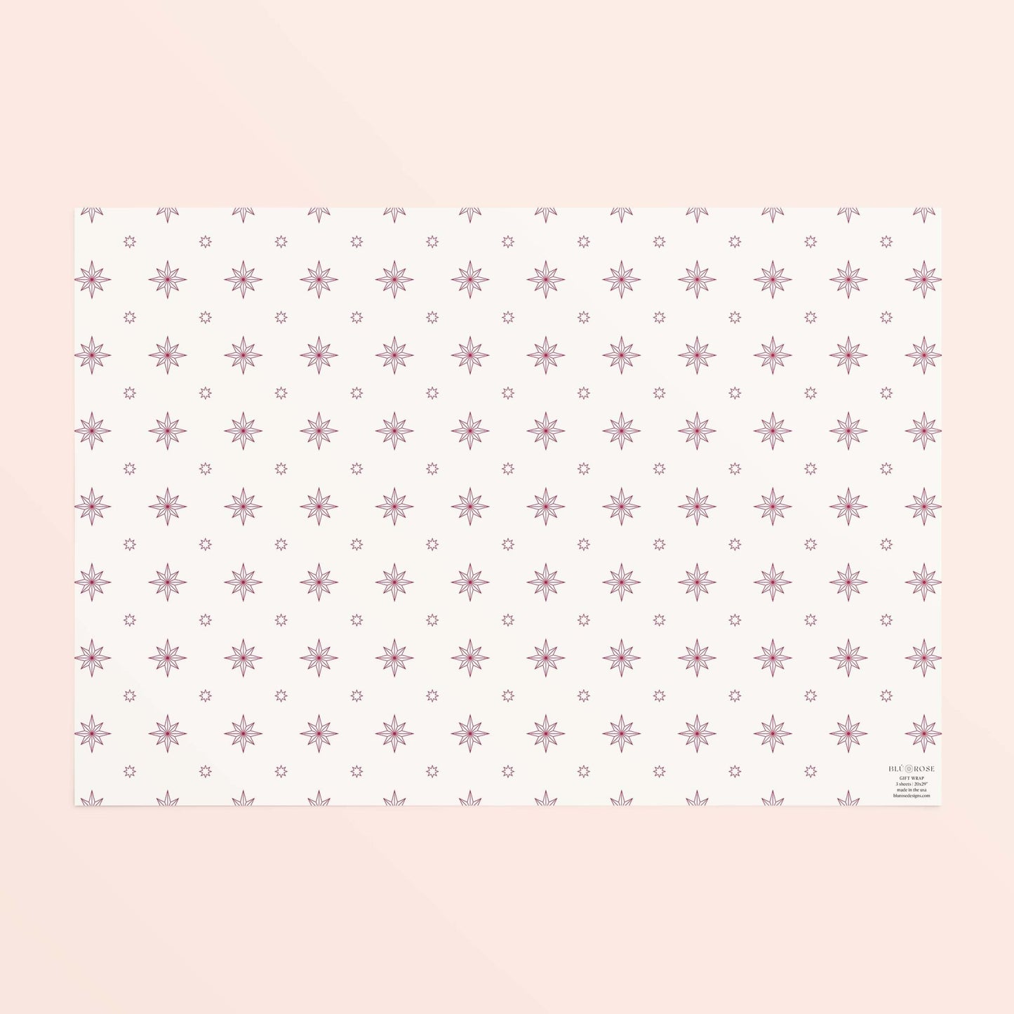 Holiday Star Pattern - Blú Rose
