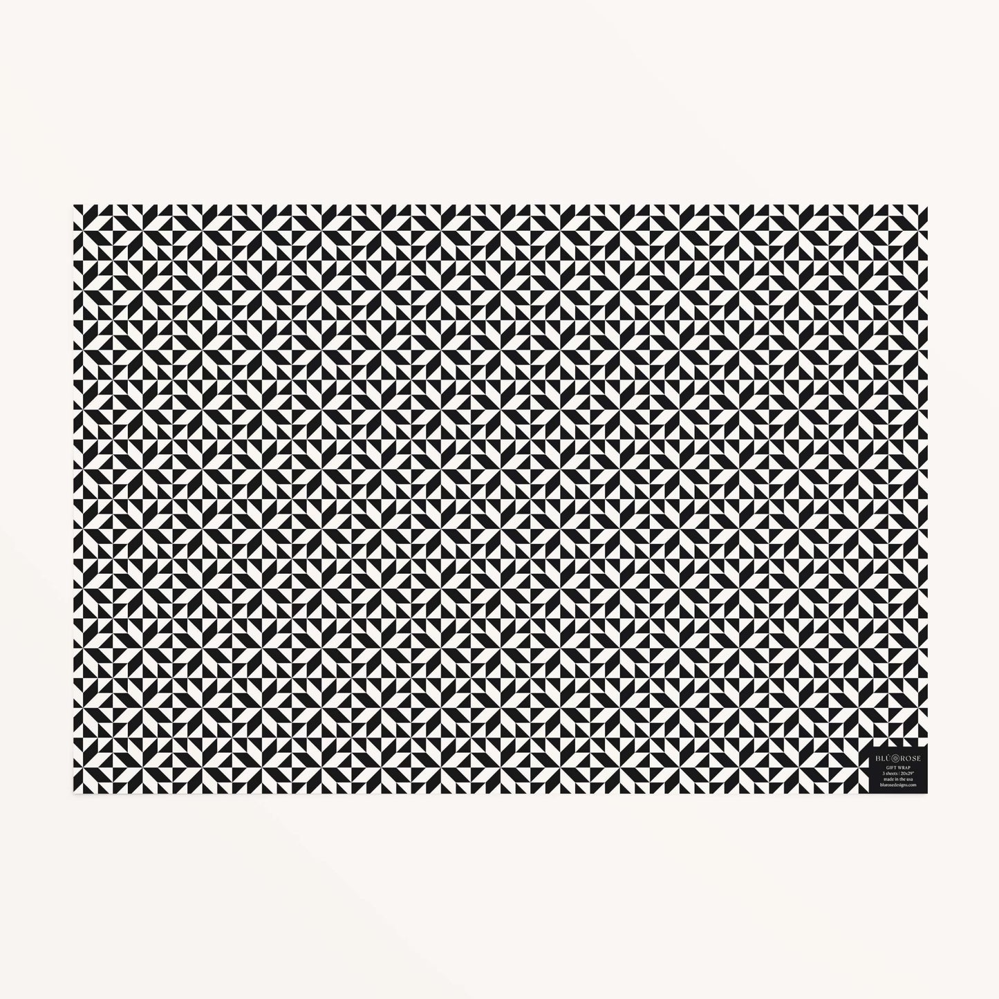 Modern Geometric - Blú Rose