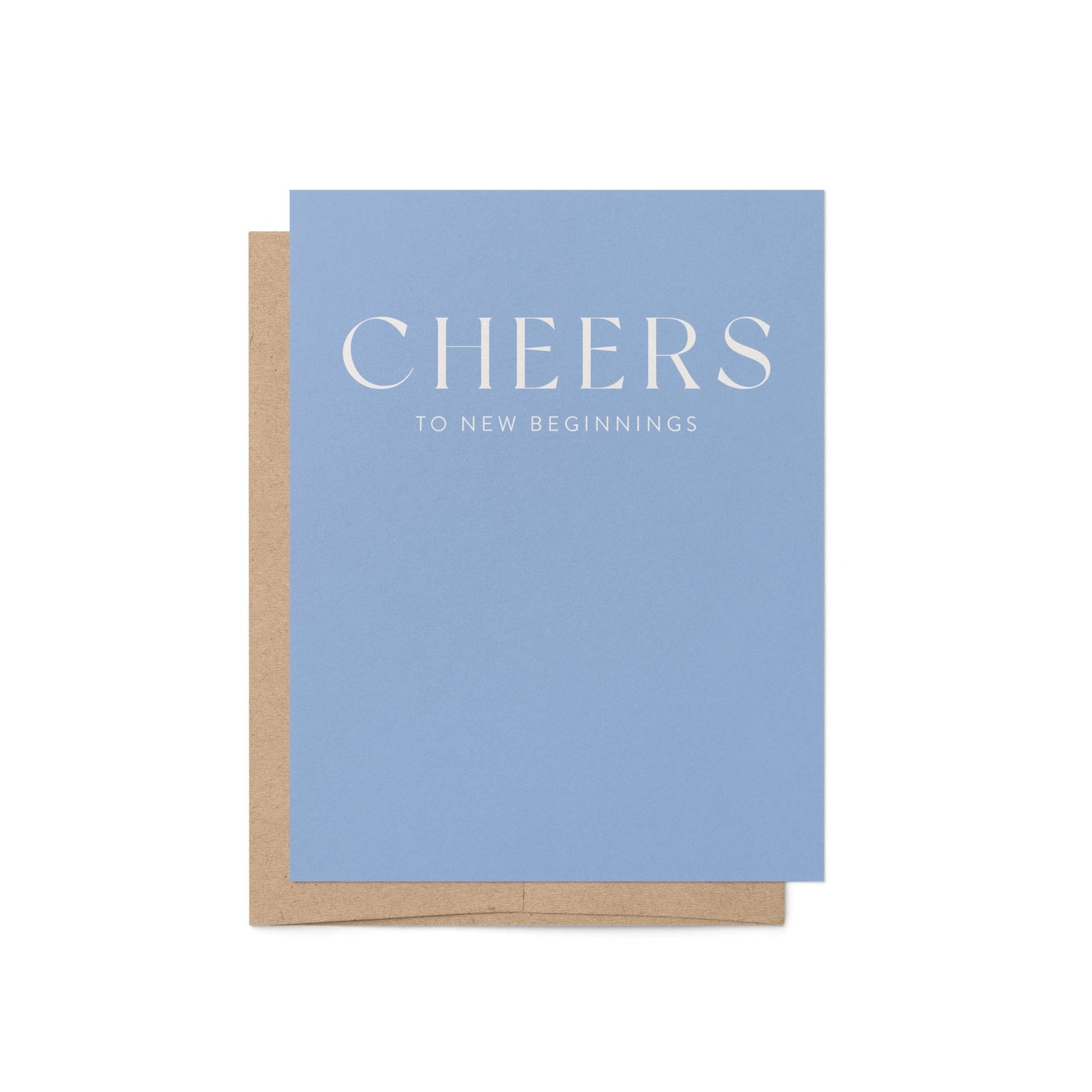 New Beginnings Greeting Card - Blú Rose