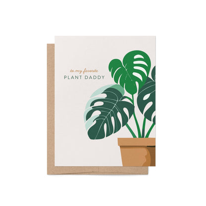 Plant Daddy Greeting Card - Blú Rose