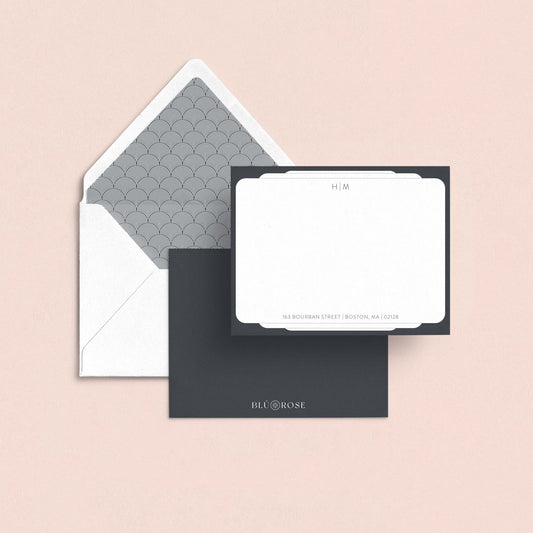 Retro Frame Notecards - Blú Rose