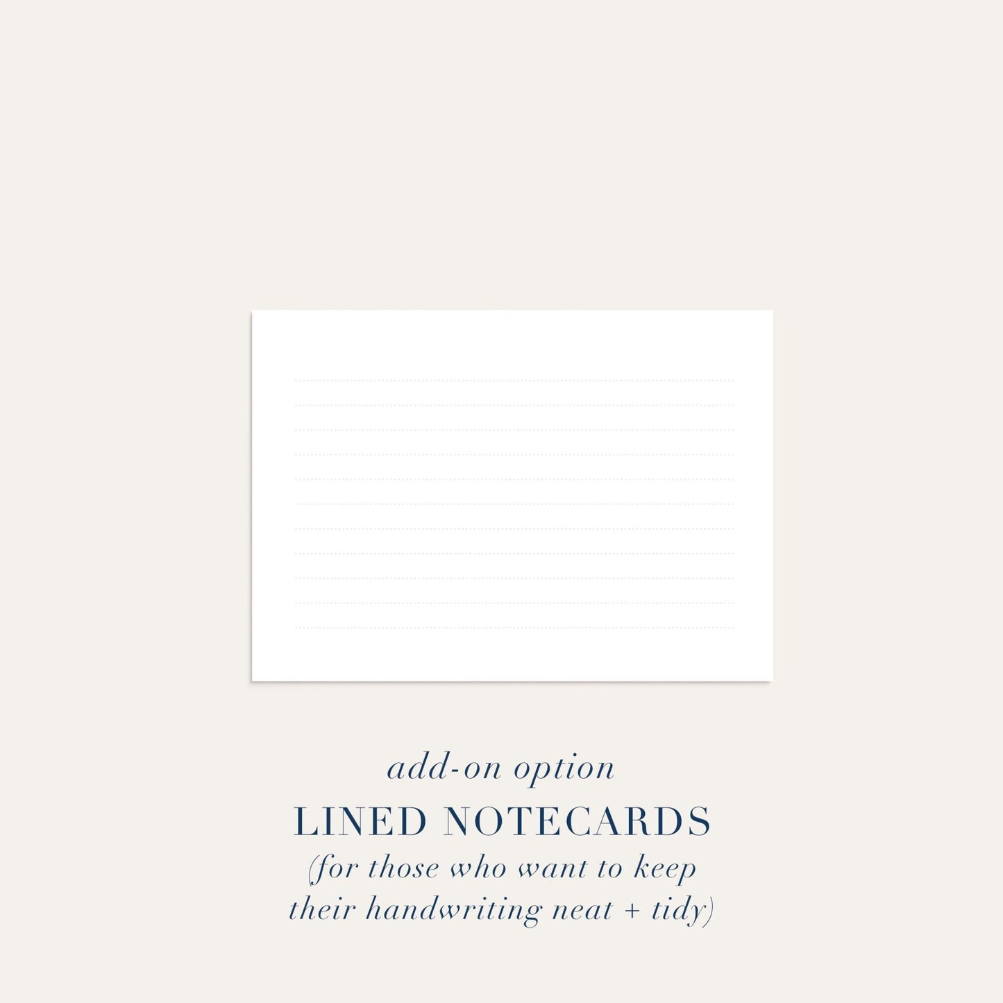 Skinny Border Notecards - Blú Rose