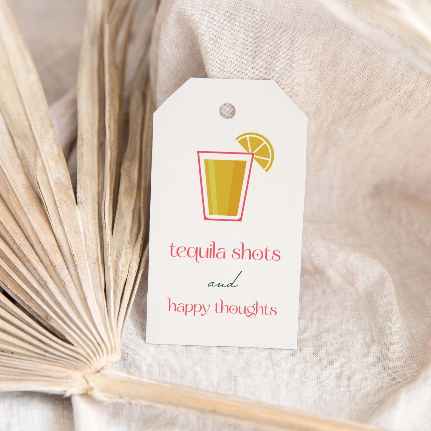 Tequila Shots Birthday Gift Tags - Blú Rose