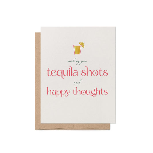 Tequila Shots Greeting Card - Blú Rose