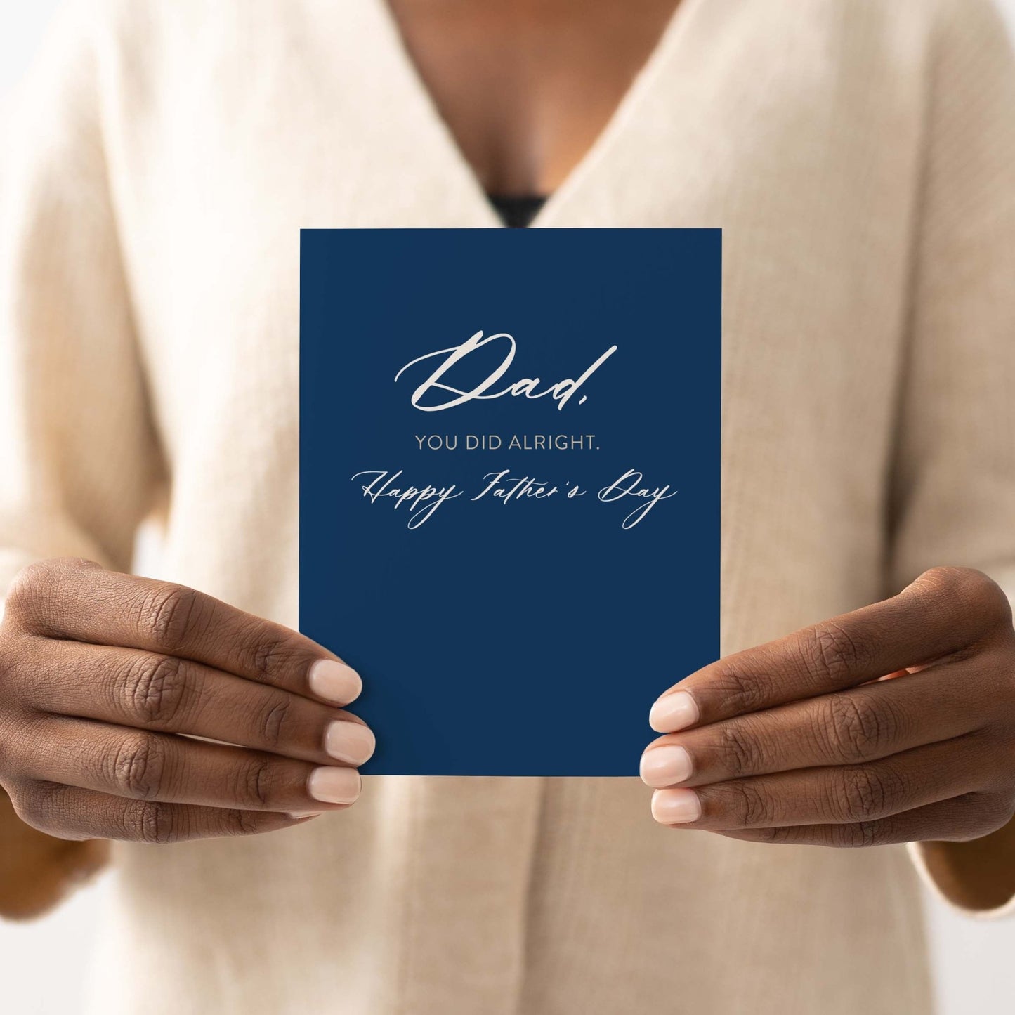 You Did Alright Greeting Card - Blú Rose