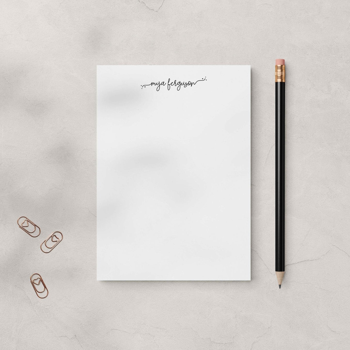 Acheila Notepad + Notecard Set - Blú Rose