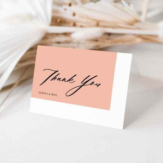 Alissa Thank You Card - Blú Rose