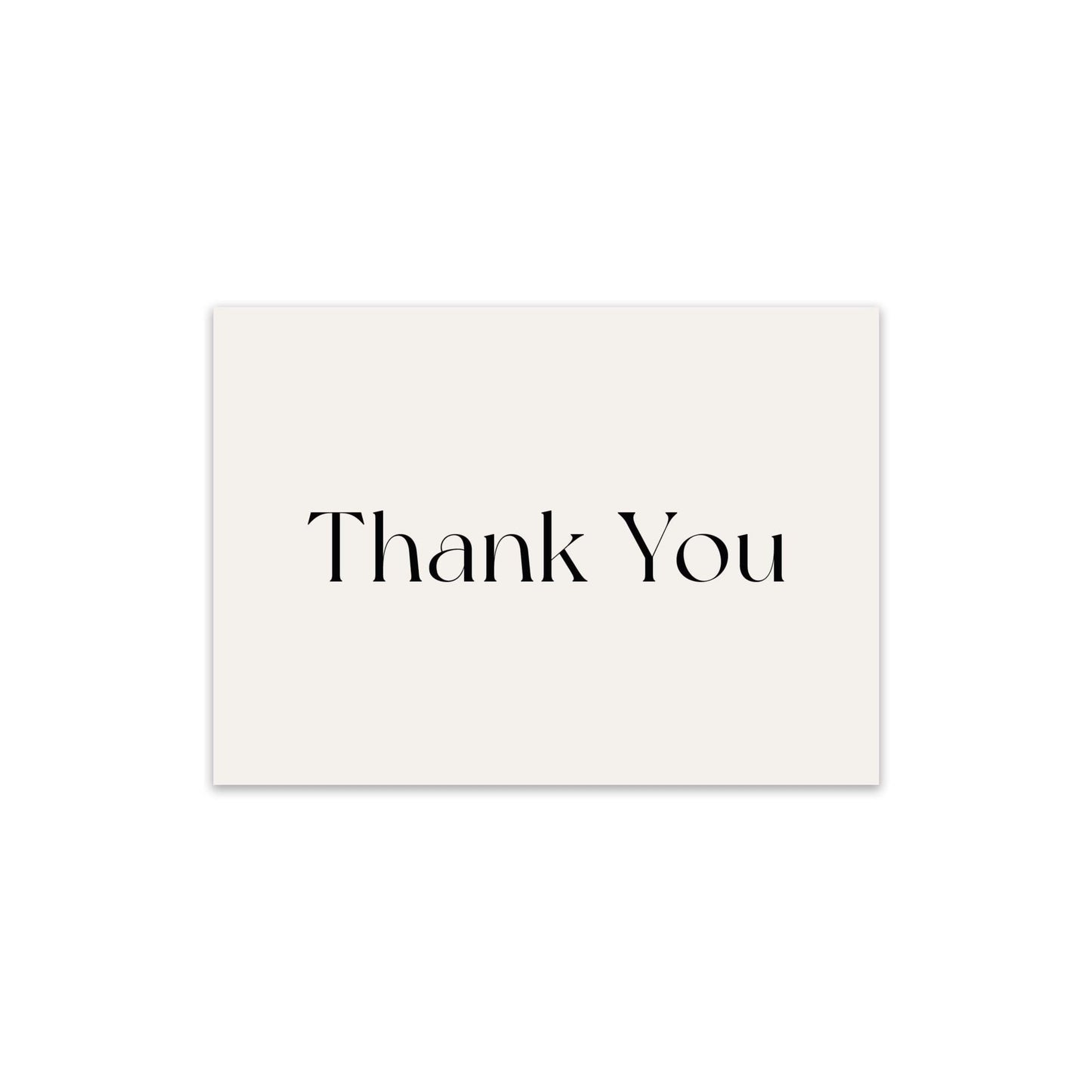 Amber Chic Thank You Card - Blú Rose