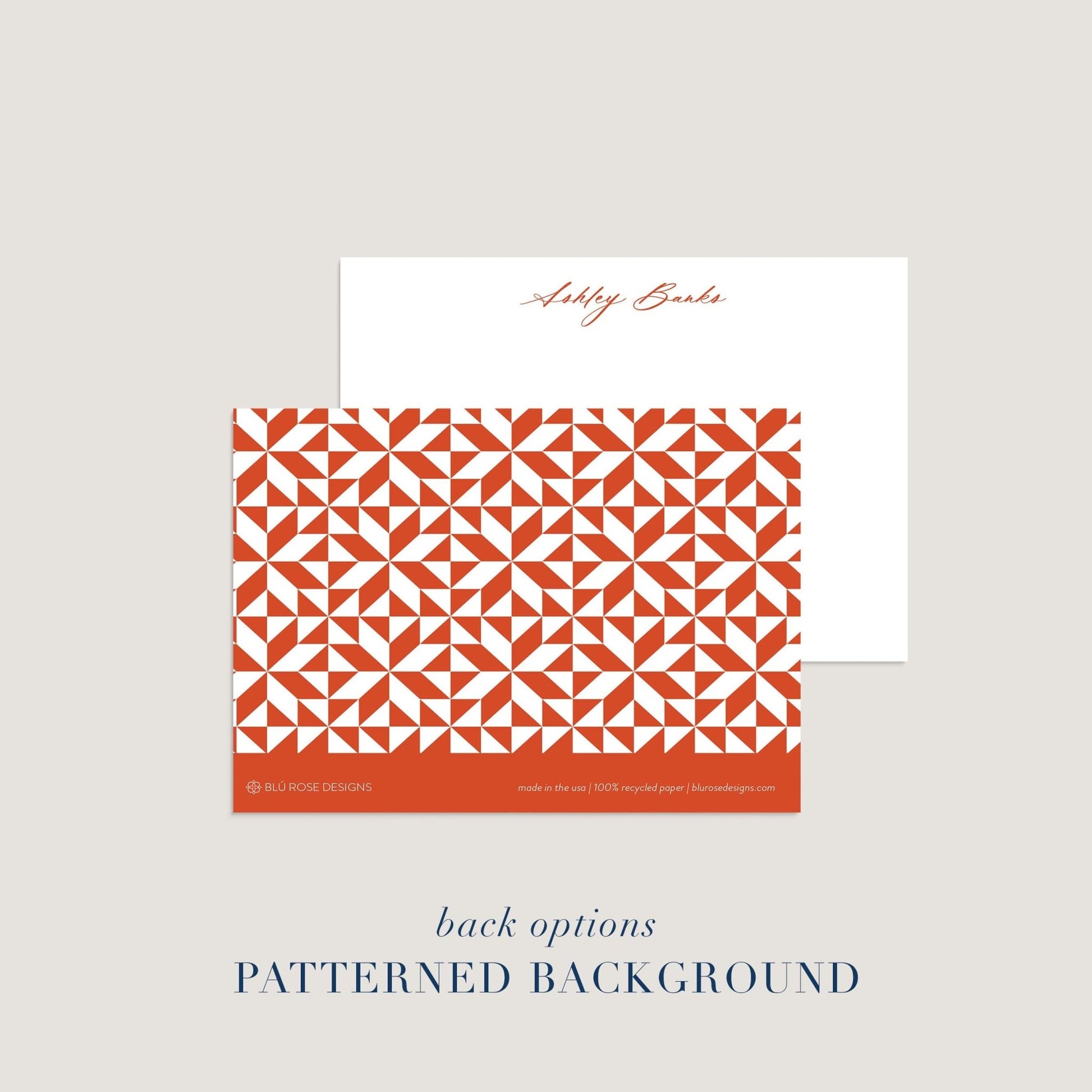 Ashley Notecards - Blú Rose