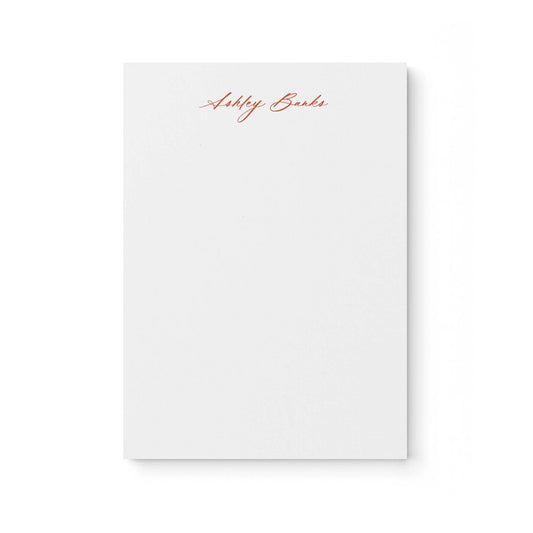 Ashley Notepad - Blú Rose