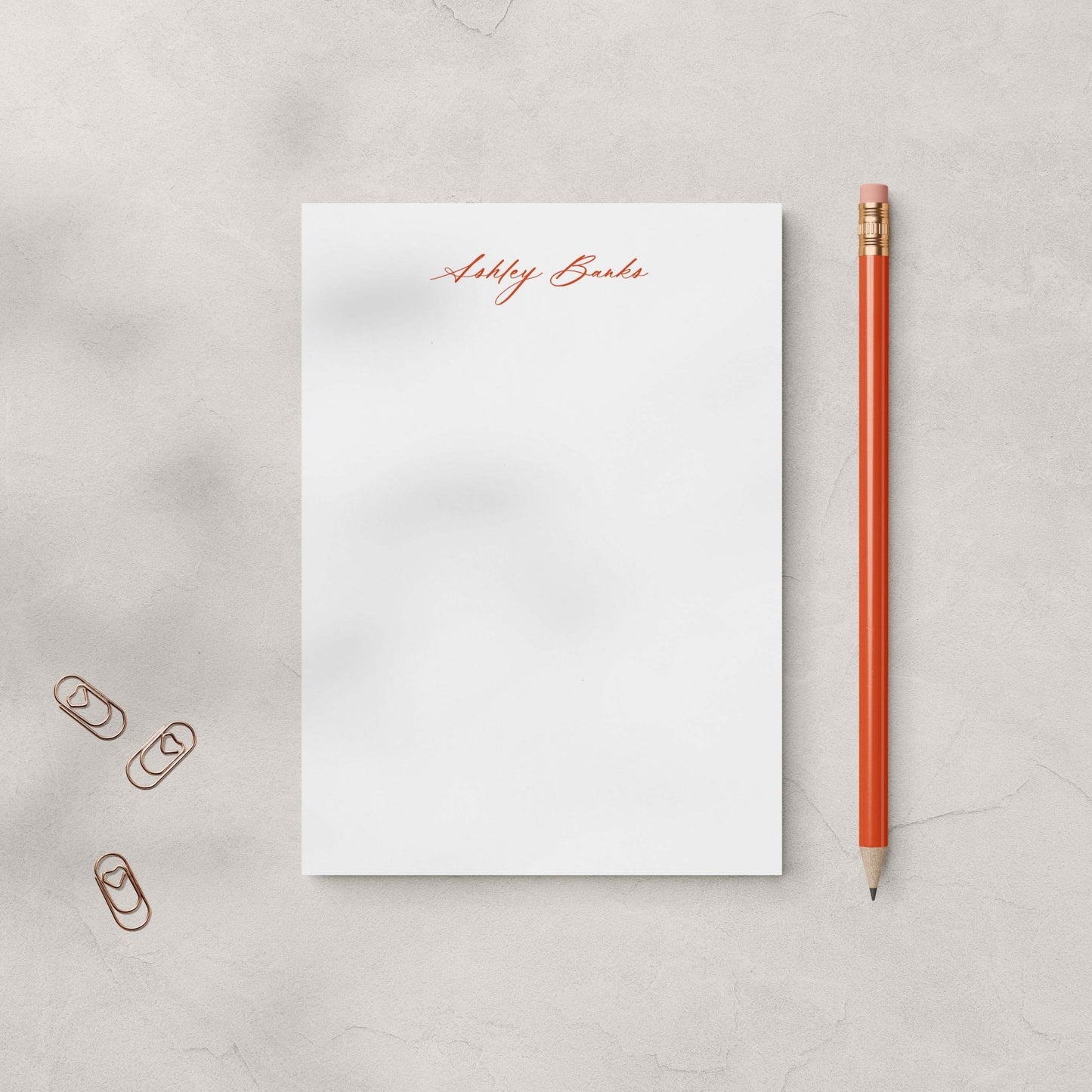 Ashley Notepad - Blú Rose