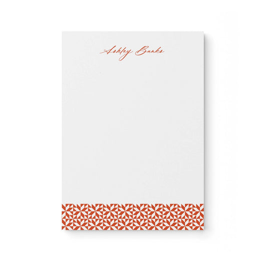 Ashley Pattern Notepad - Blú Rose