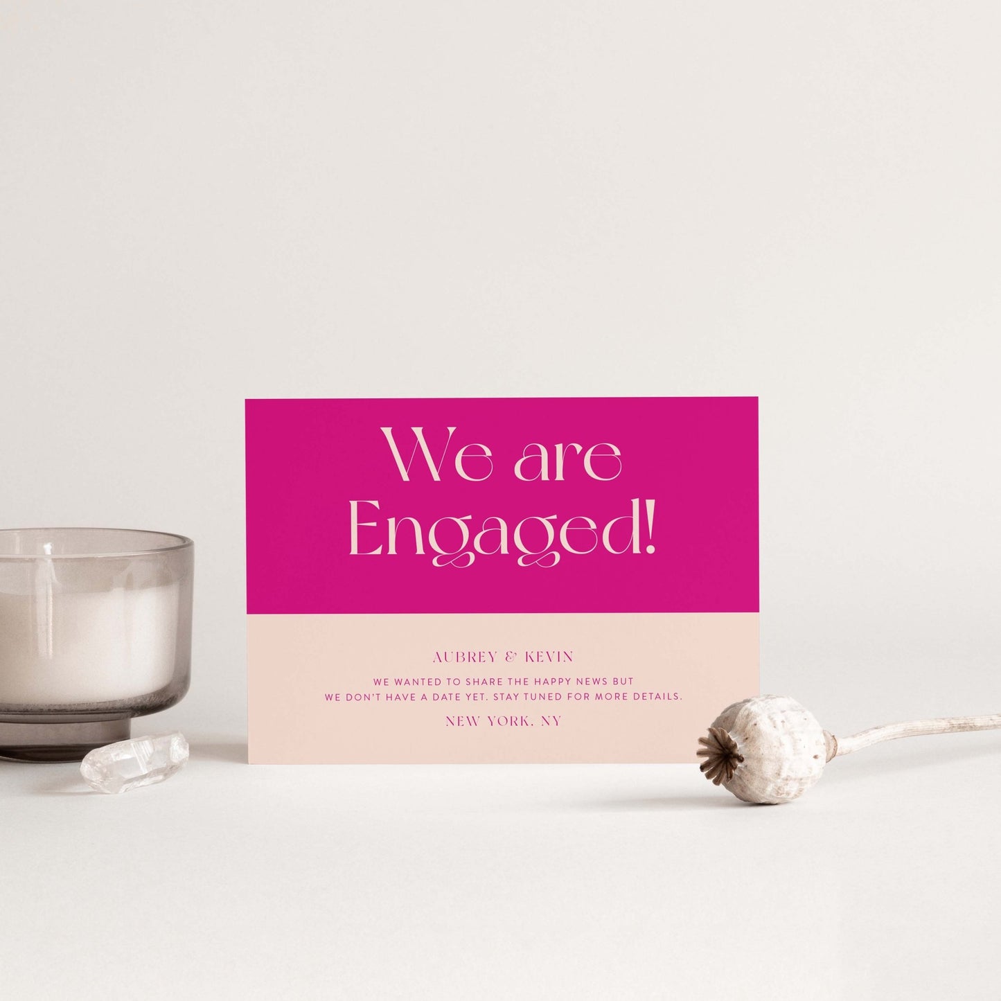Aubrey Engagement Cards - Blú Rose