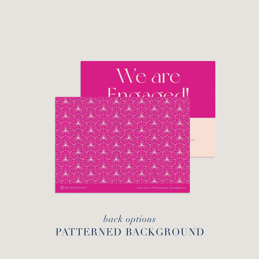 Aubrey Engagement Cards - Blú Rose