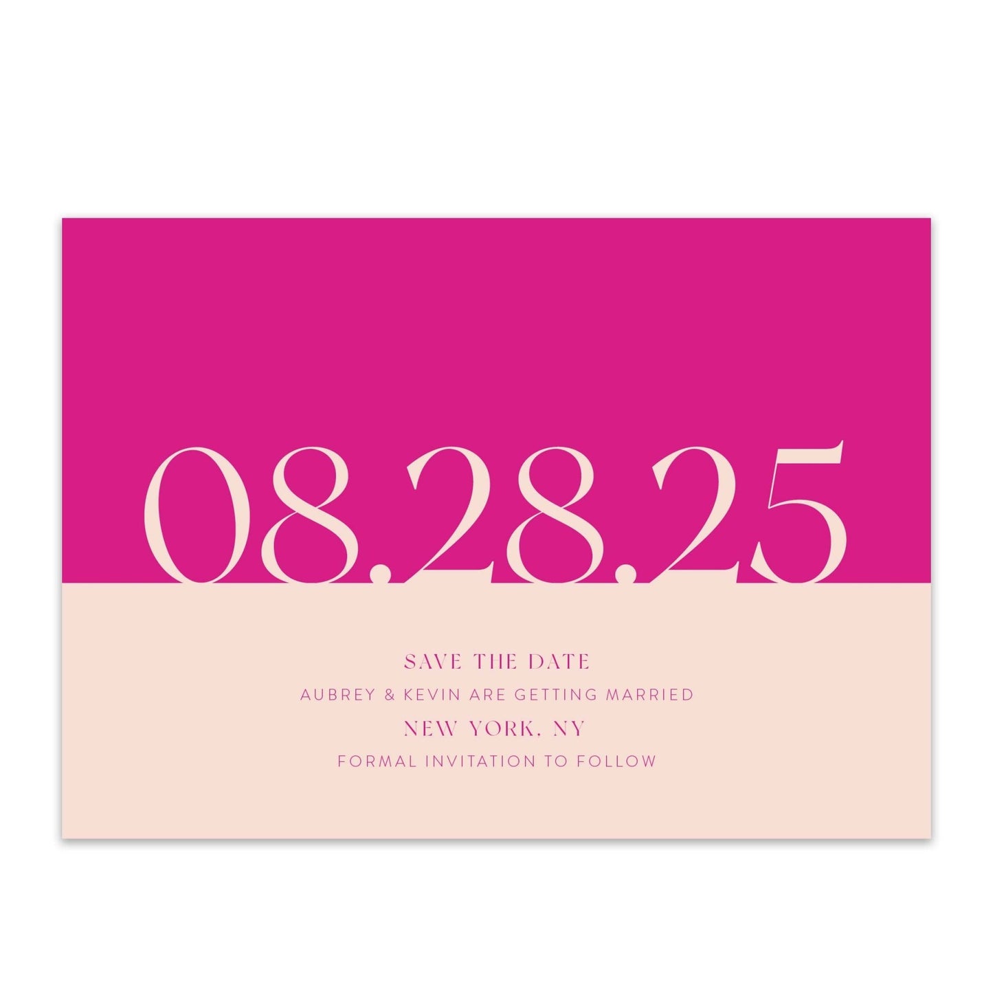 Aubrey Save the Dates - Blú Rose