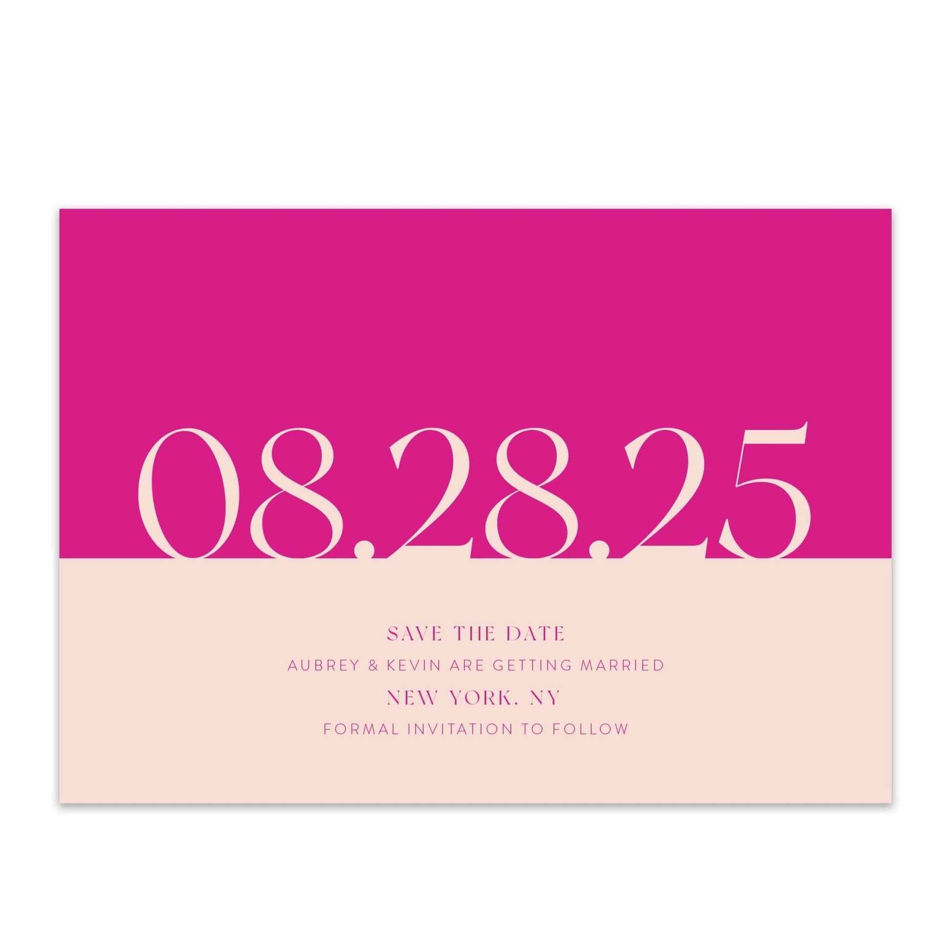 Aubrey Save the Dates - Blú Rose