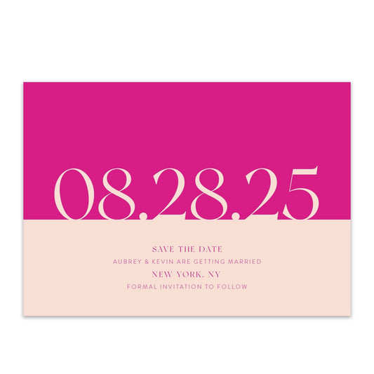 Aubrey Save the Dates - Blú Rose