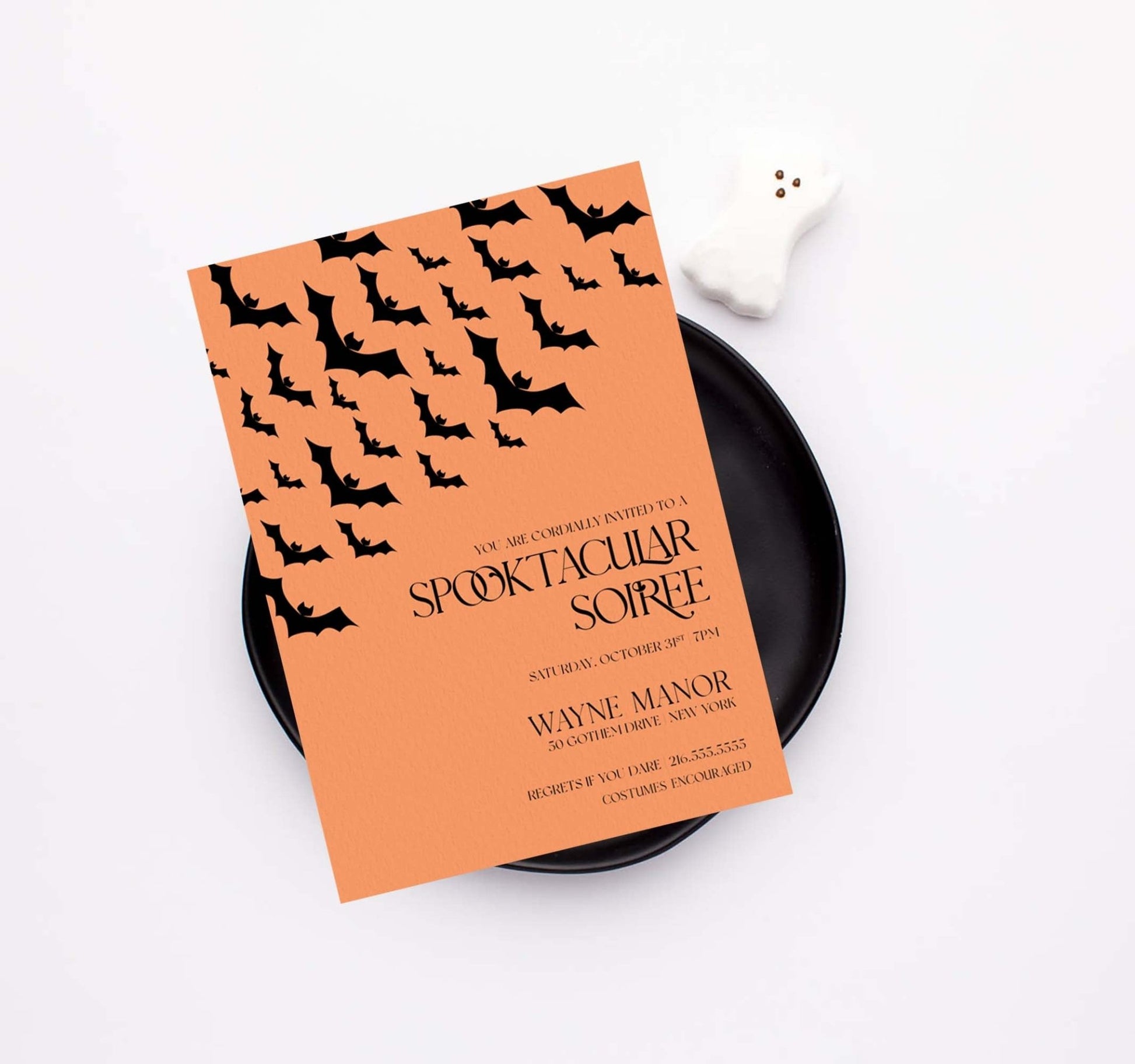 Bats Halloween Invitations - Blú Rose