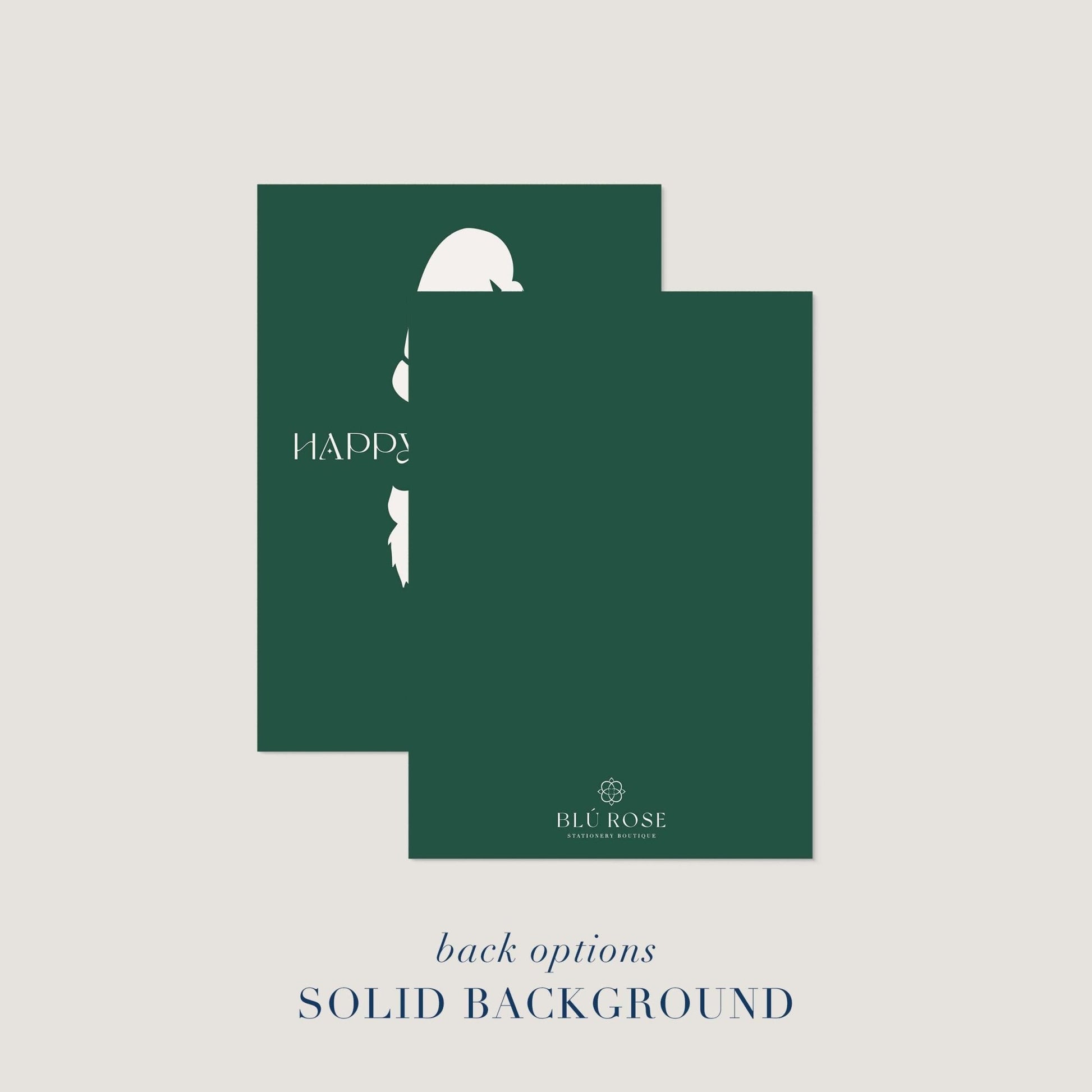 Bearded Holiday Cards - Blú Rose