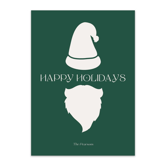 Bearded Holiday Cards - Blú Rose