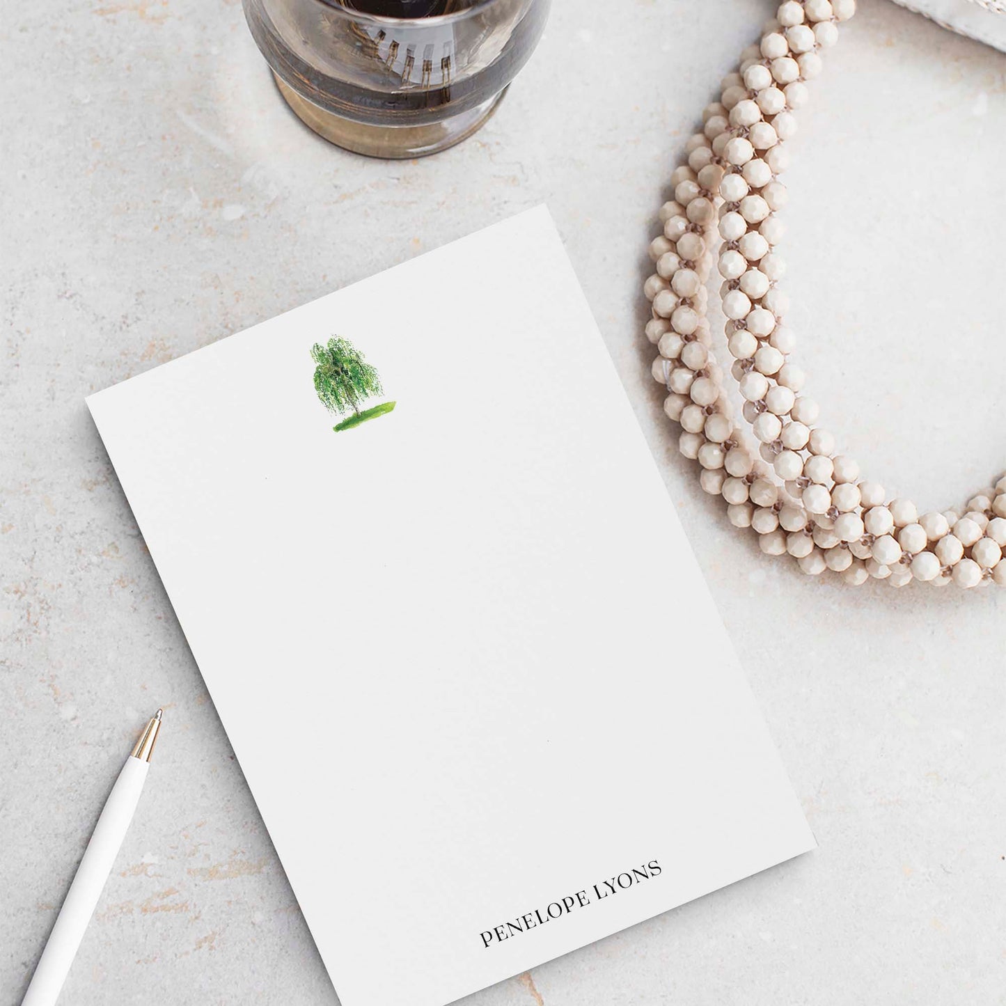 Birch Notepad - Blú Rose