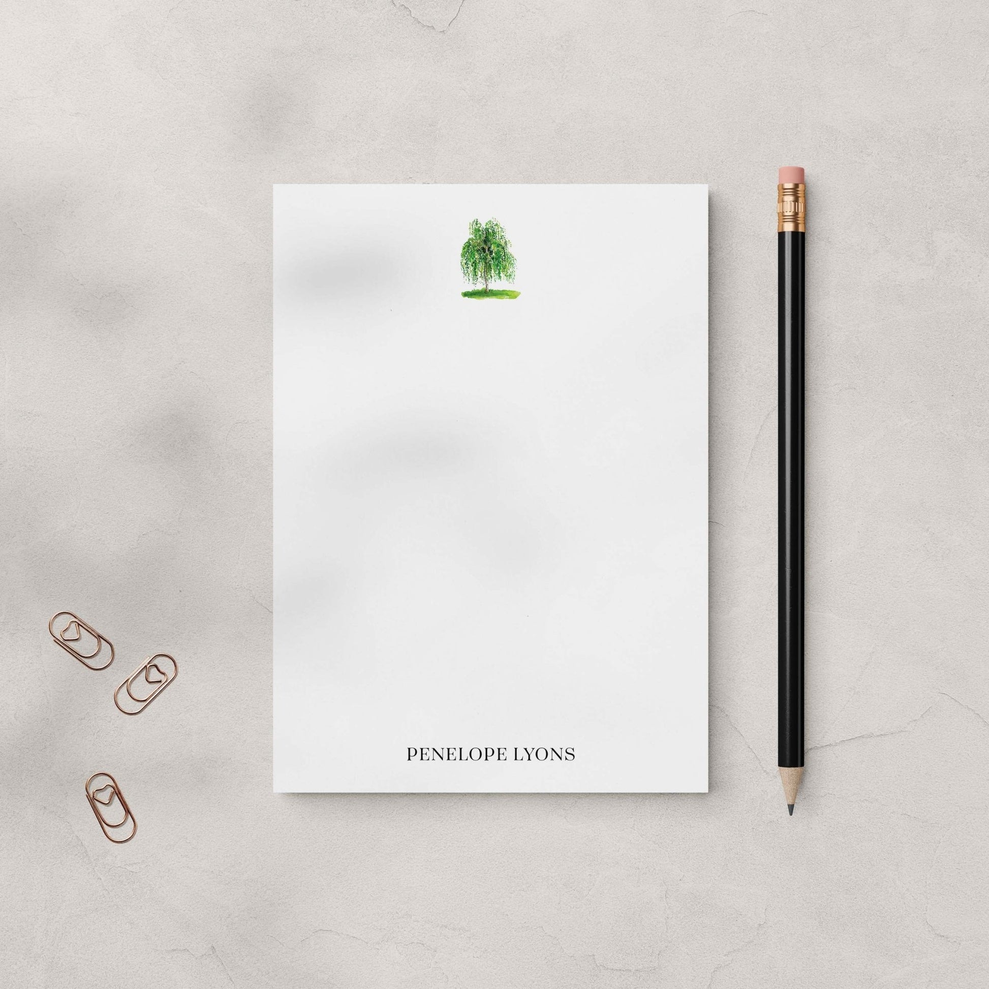 Birch Notepad + Notecard Set - Blú Rose