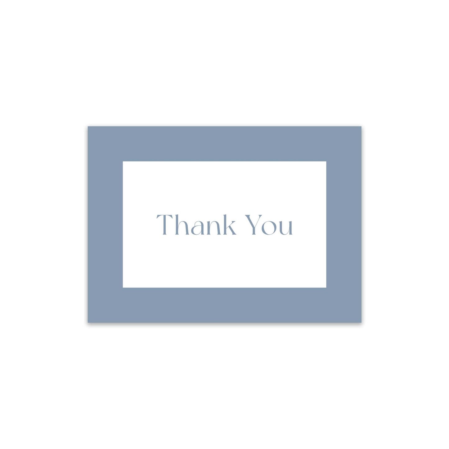 Bold Border Thank You Card - Blú Rose
