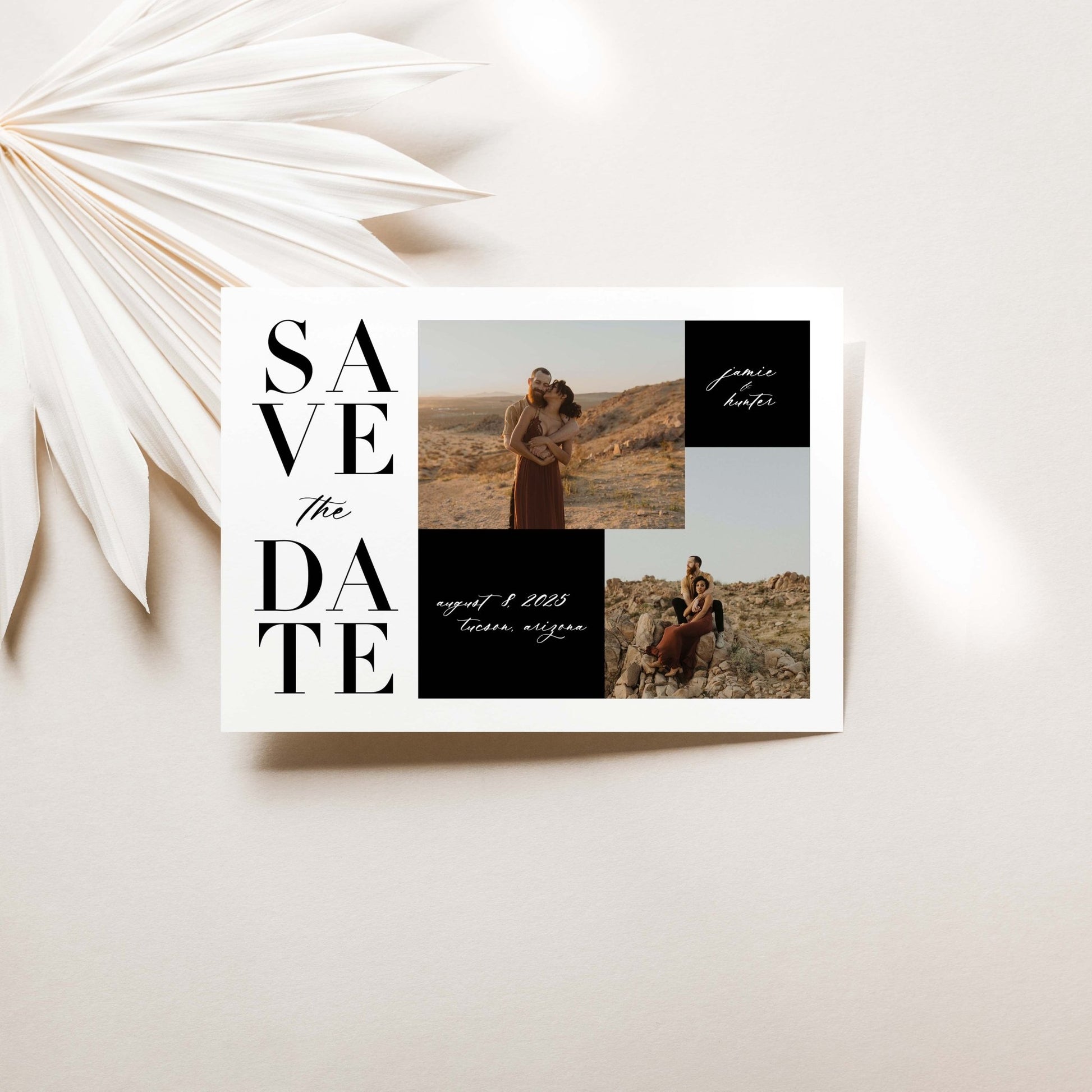 Bold News Save the Dates - Blú Rose