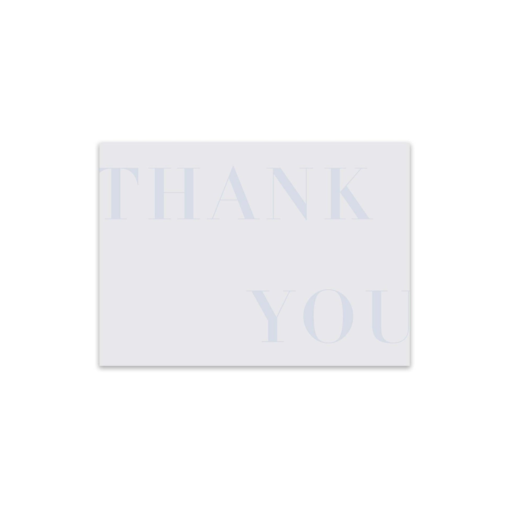 Bold Thank You Card - Blú Rose