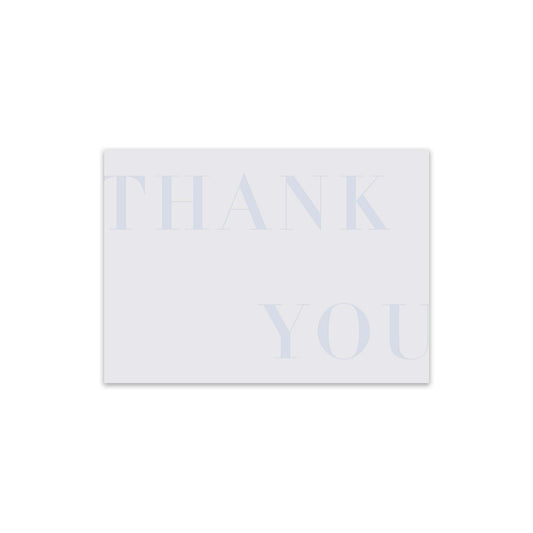 Bold Thank You Card - Blú Rose