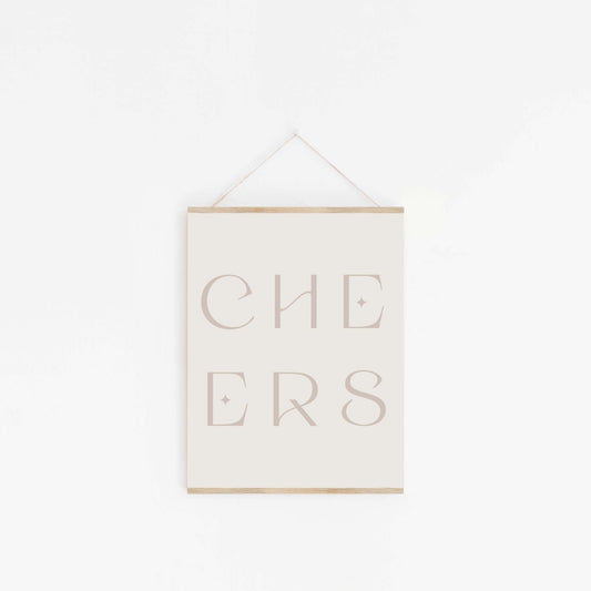 Cheers Art Print - Blú Rose