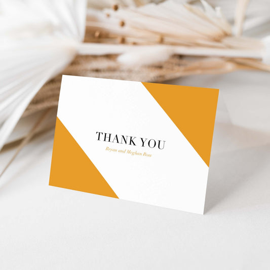 Color Block Thank You Card - Blú Rose