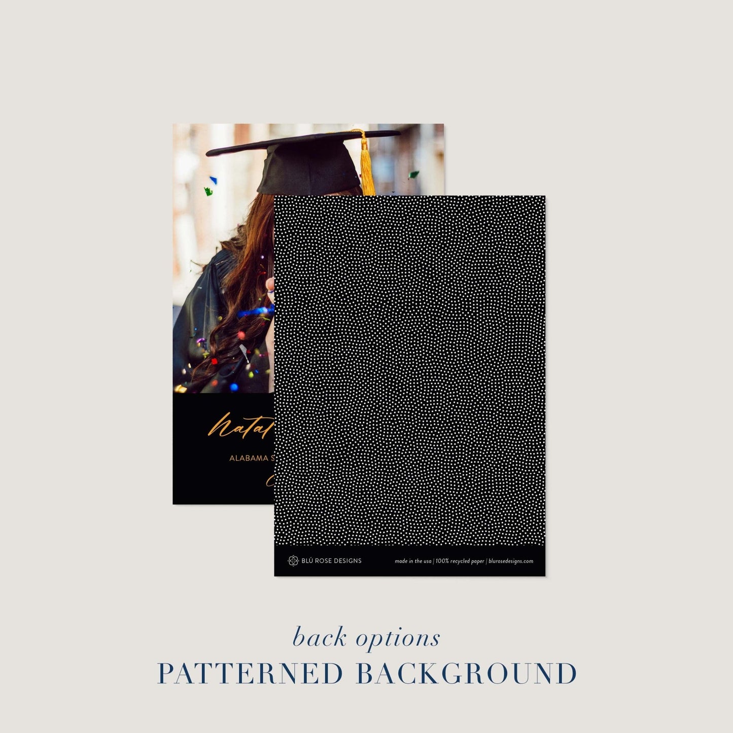 Confetti Announcements - Blú Rose