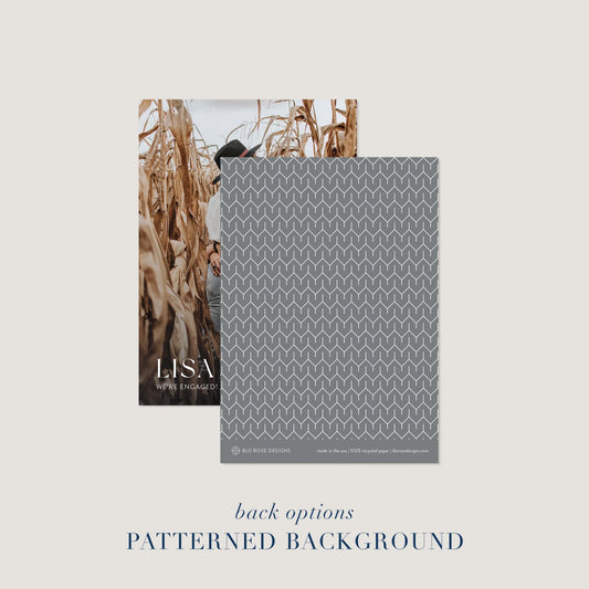 Cornfield Engagement Cards - Blú Rose