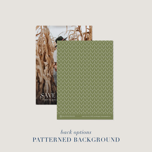 Cornfield Save the Dates - Blú Rose