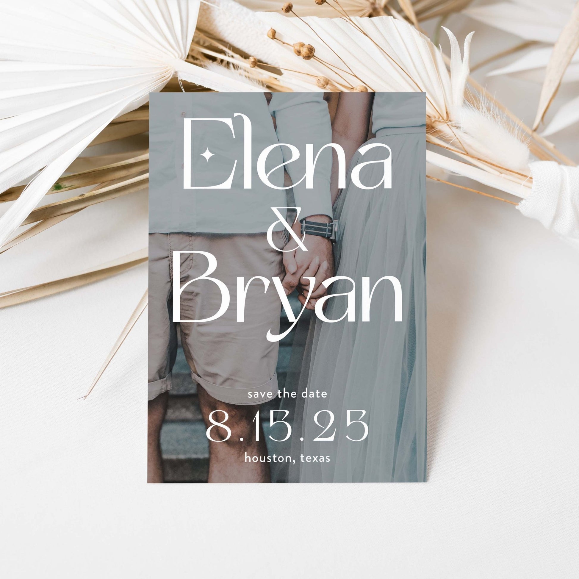 Elena Save the Dates - Blú Rose