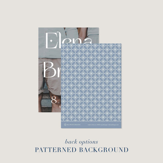 Elena Save the Dates - Blú Rose