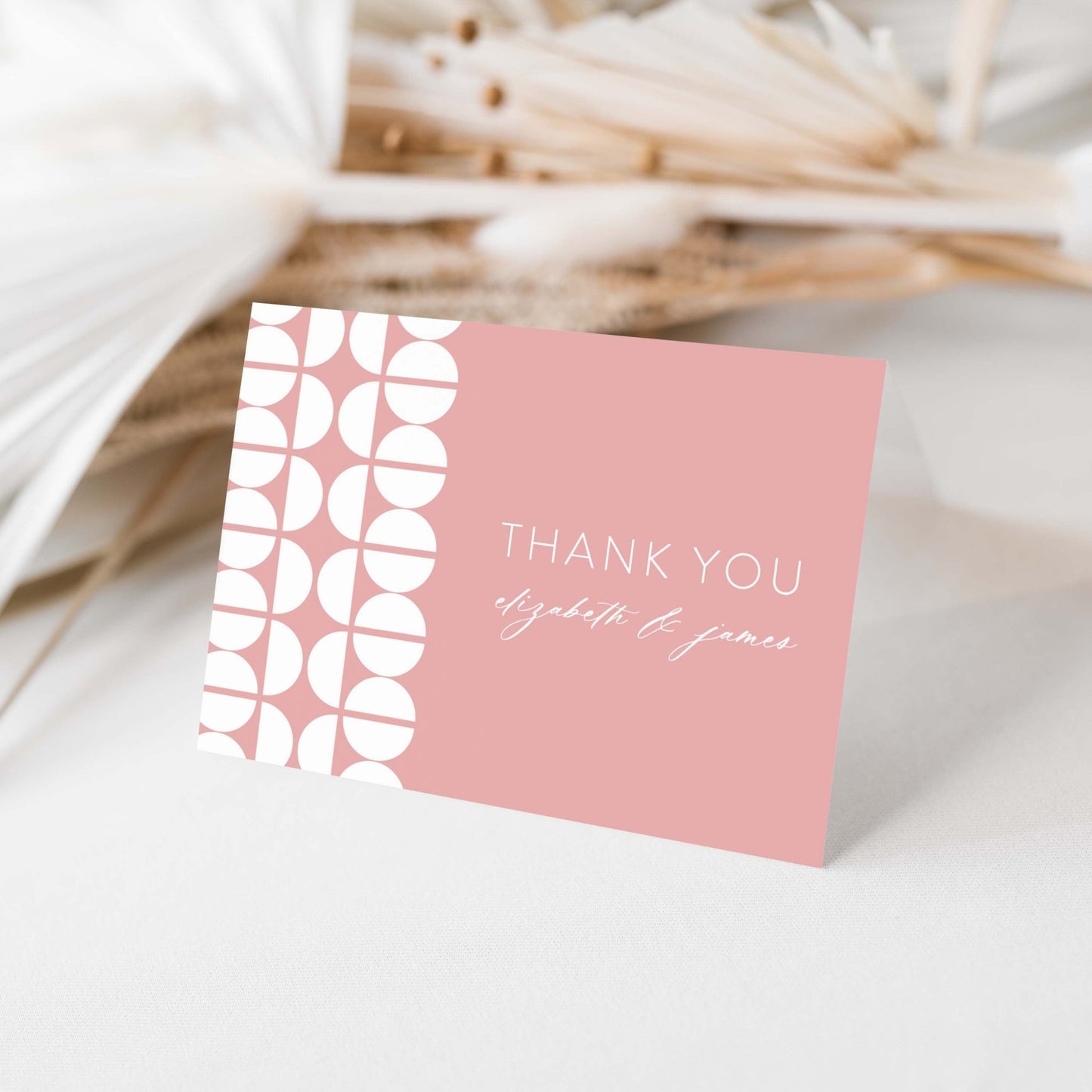 Elizabeth Thank You Card - Blú Rose