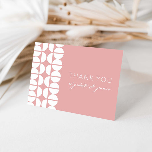 Elizabeth Thank You Card - Blú Rose
