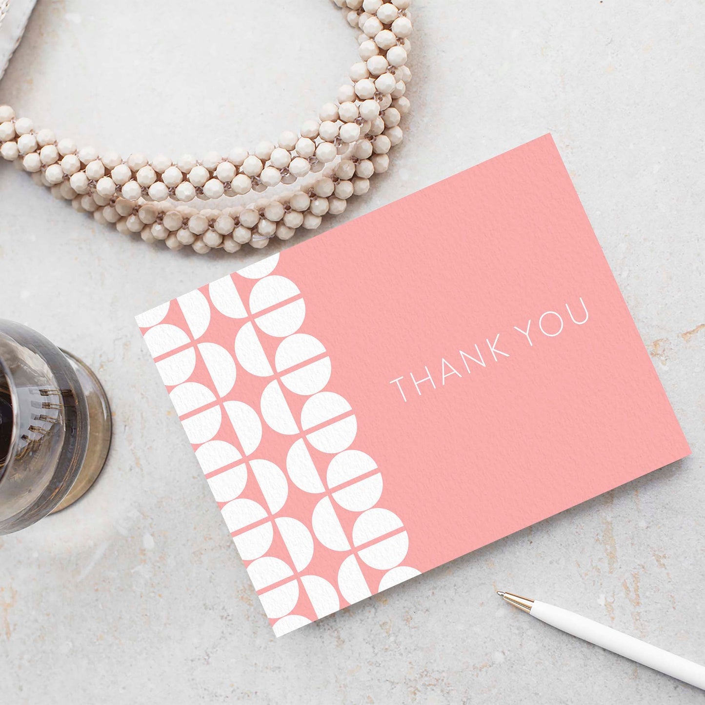 Elizabeth Thank You Card - Blú Rose