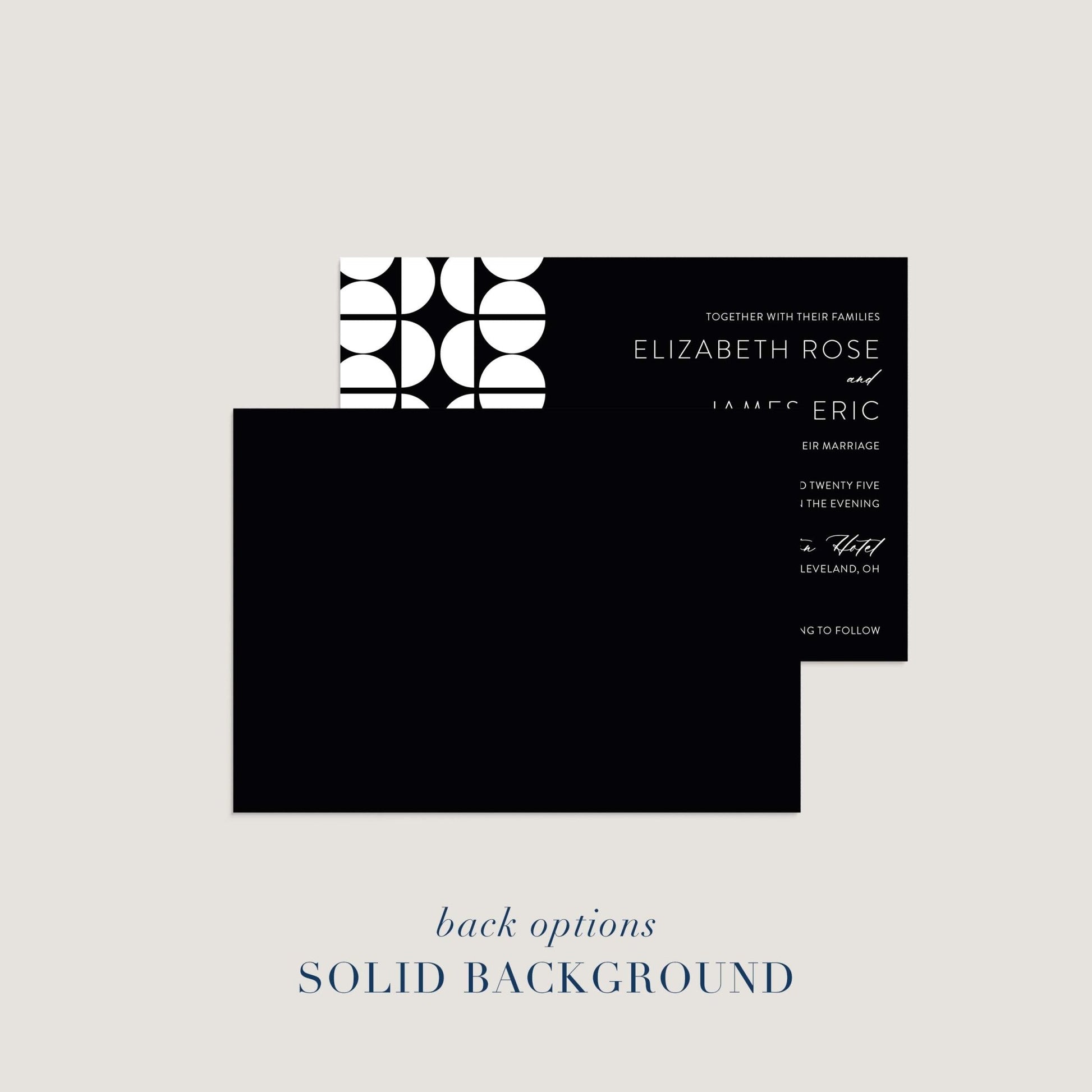 Elizabeth Wedding Invitations - Blú Rose