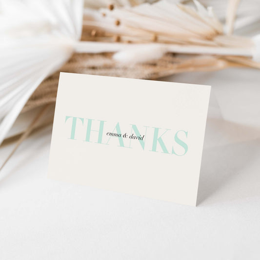 Emma Thank You Card - Blú Rose