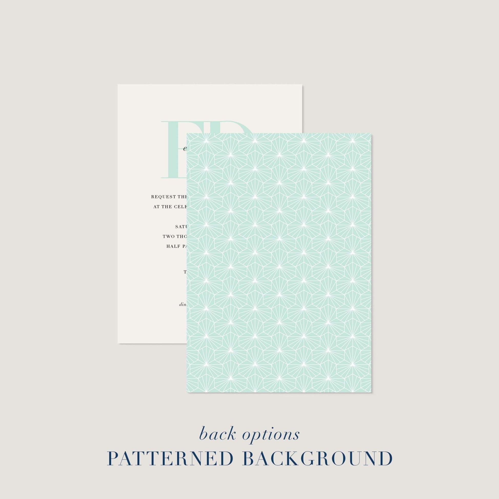 Emma Wedding Invitations - Blú Rose