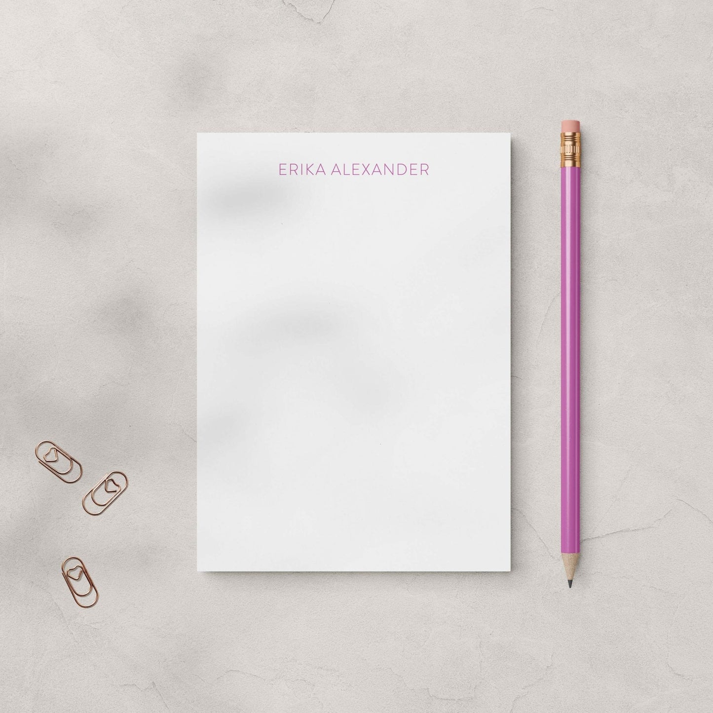 Erika Notepad - Blú Rose